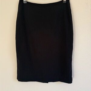 Banana Republic Classic Black Pencil Skirt